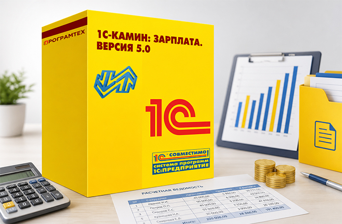 Кейс “Внедрение в ПП “1С-Камин: Зарплата”