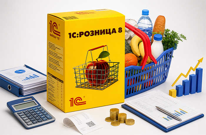 Кейс “Внедрение ПП “1С:Розница ПРОФ”