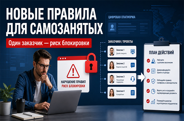 Новые правила для самозанятых главная картинка